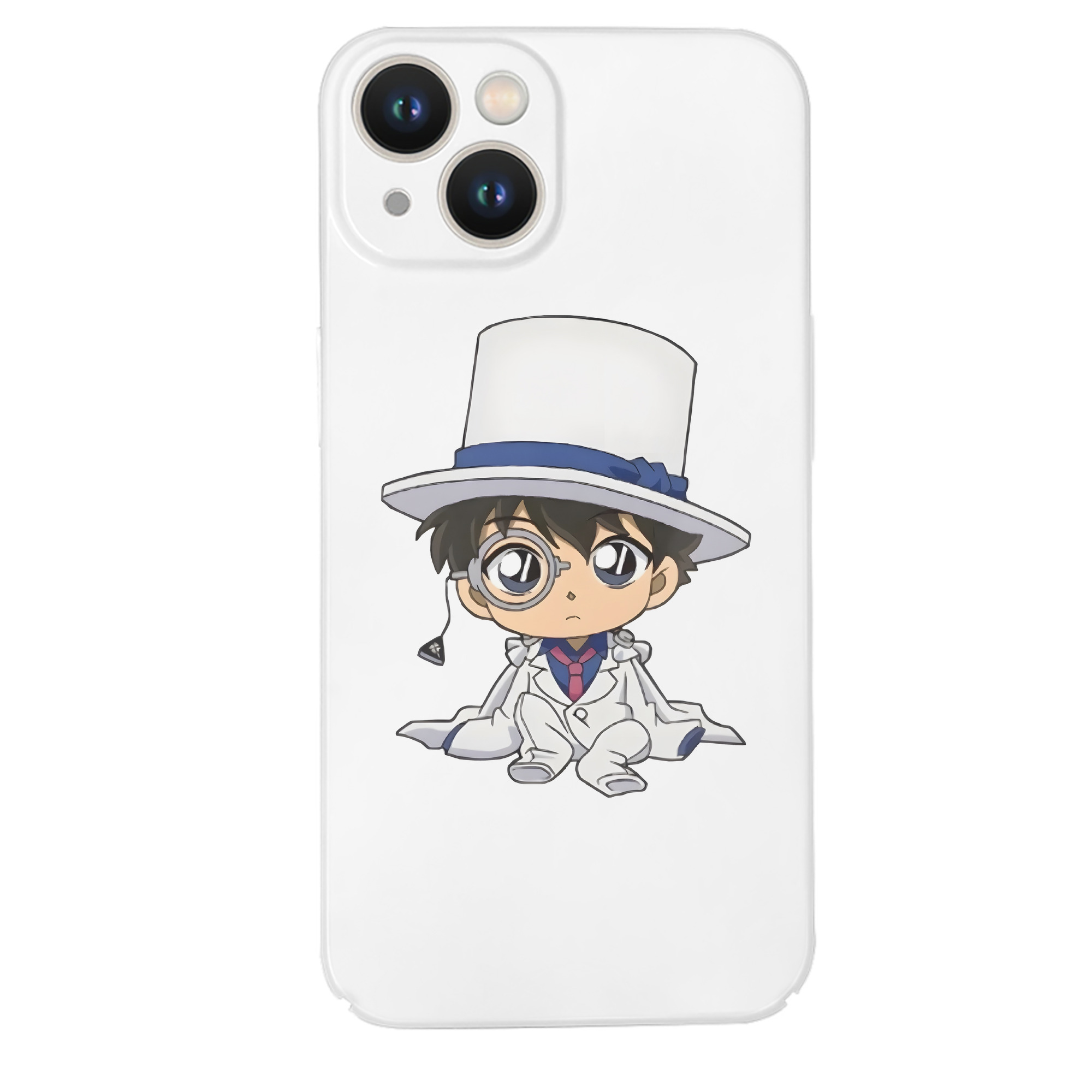 （画像用） 名探偵コナン くろば かいと Detective Conan Kuroba Kaito 【iPhone 14シリーズ対応】ハードケース
